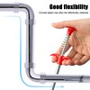 Parfaour Drain Unblocker with Claw, 200cm Flexible Plumbing Snake, Sink