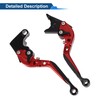 A ABSOPRO Short Long Brake Clutch Levers for Yamaha YZF