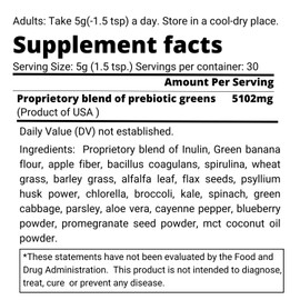 Root Relive Greens by Dr. Rahm's | Superfood Powerhouse with Dark Leafy Greens, Fruits & Fibers - 153g