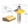 YONICO Cabinet Door Edge Router Bits Set 4 Bit 1/2-Inch