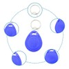 10 x Waterproof Key Fob Writeable / Readable / Static