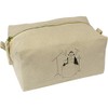 'Vampire Drummer' Canvas Wash Bag/Makeup Case (CS00020412)
