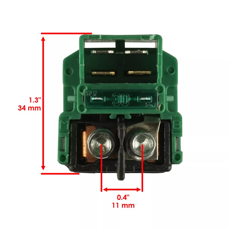 Caltric Starter Solenoid Relay for Honda 800 VFR800 Interceptor 1998-2009