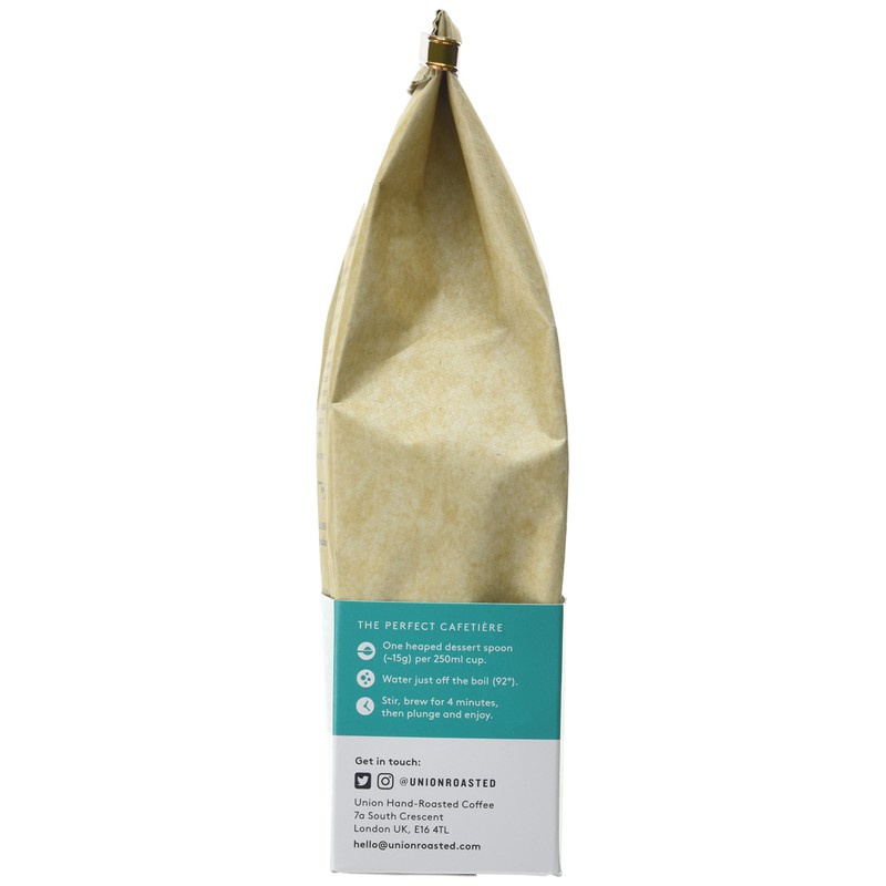 Union Hand Roasted Coffee Timana Colombia Ground Coffee, 200g