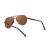 FEISEDY B1052 Men's Sunglasses, Polarized Large, Teardrop, Classic Design, Metal