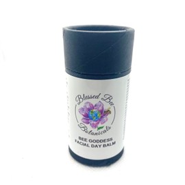 Bee Goddess Facial Day Balm, Organic Moisturizing Beeswax Balm