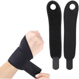 2 Wrist Support Wrist Bandages Wrist Guards Wrist Wraps Thumb Brace Joint Pain Arthritis Tendonitis Sports Injury Unisex