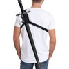 HOMELEX Medieval Leather Back Sword Shoulder Frog - Adjustable Sheath