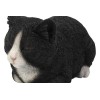 Hi-line Gift Ltd Sleeping Cat Statue, Black/white