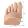 Yeefairy Realistic Silicone Fake Half Foot Female Nursing Mannequin Foot