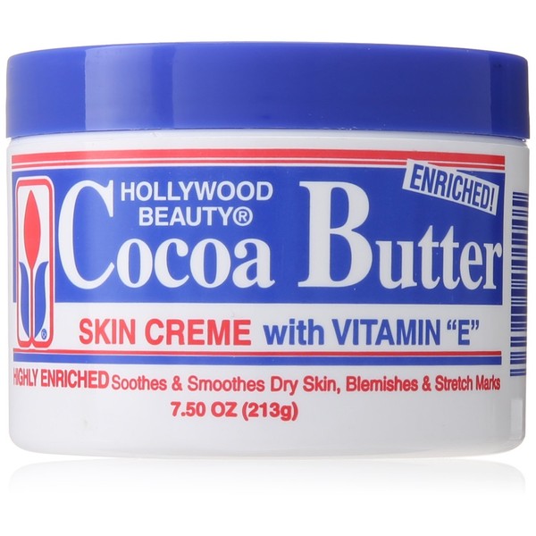 Hollywood Beauty Cream, Cocoa Butter, 7.5 Ounce