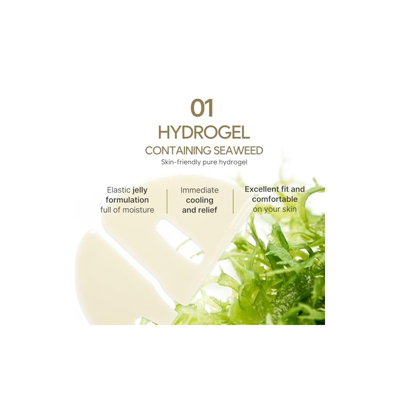YUAKUOD e] Gold Hydrogel Mask Pack 5ea/Caja