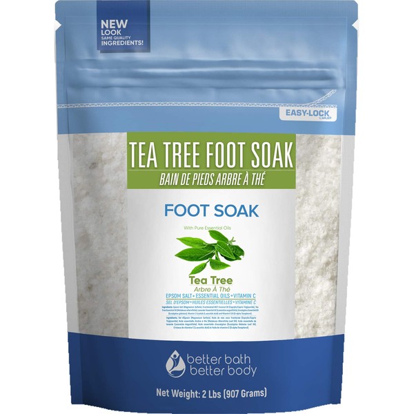 Tea Tree Foot Soak (1kg) Epsom Salt with Tea Tree