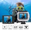1080P HD 2inch LCD Screen Sports 30m Waterproof Action Camera
