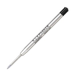 Parker Ball Point Pen Refills, Medium Point, Black Ink