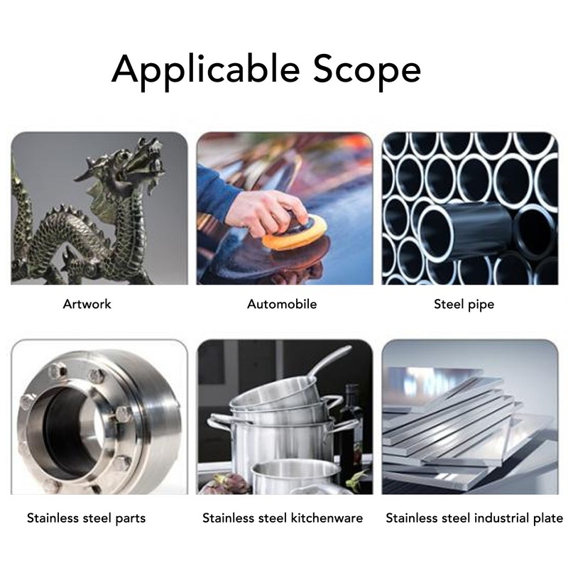 6 Pcs Metal Polishing Bar Multi Functional Solid Wax Metal