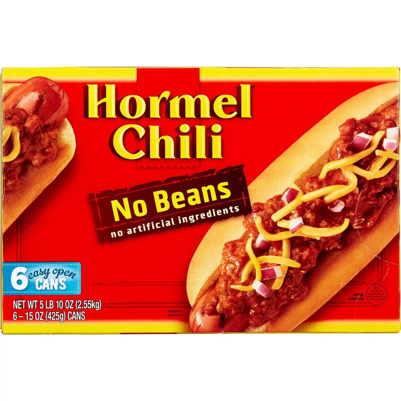 Hormel Chili No Beans 15 oz., 6pk.