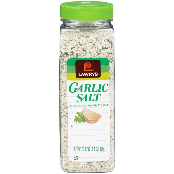 Lawry's Garlic Salt, 33 OZ, 2 Pack.