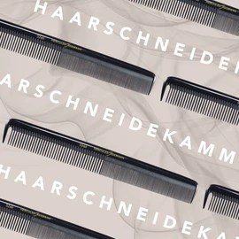 HERCULES SÄGEMANN - 5240 Universal Comb | Extra Long Universal Comb with Compartment Tooth for Easy Combing, Separating and Cutting Hair | Size: 8.5 Inches