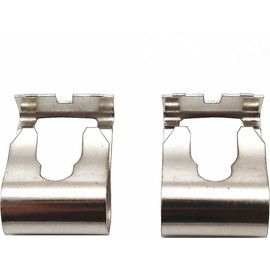 TAKPART Chrome Windscreen Wiper Linkage Motor Repair Cliip Kit Suitable for Punto MK1 MK2 176 188 1Pair