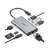 USB C Hub HDMI 4K, KUKIY 8-in-1 USB-C Hub with
