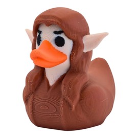 Fantasy Elf Duck Figurine – Funny Dashboard Duck Décor, Duck Collectible, Fantasy-Themed Car Ornament, Unique Fidget Display for Adults – 3D Printed in Canada