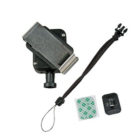 Gear Keeper Cell Phone Tether - Retractable Keychain Phone Strap With Rotating Belt Clip Mount - Ideal Cycling, Hiking Gear & Kayak Accessories - 36” Extension, 6oz. Retraction - USA Made
