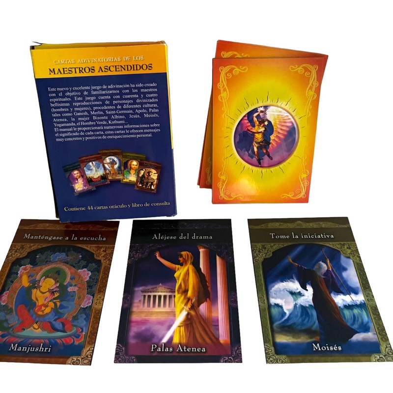 Cartas Adivinatorias de los Maestros Ascendidos - Tarot en español