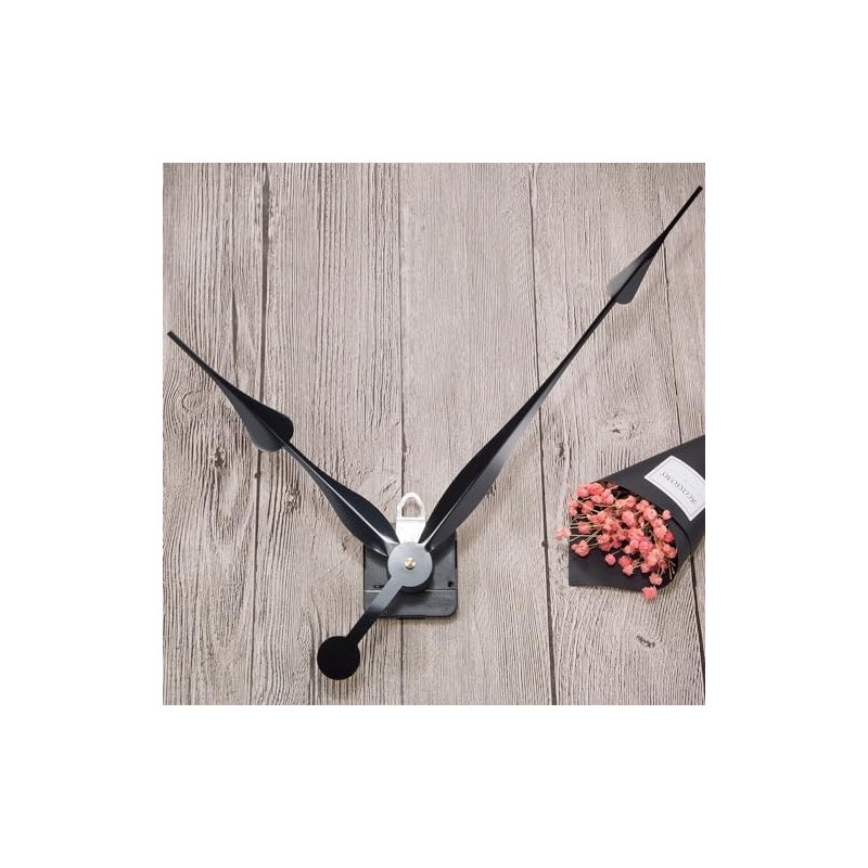 High Torque Quartz Clock Movement Kit - 12" Spade Hands,