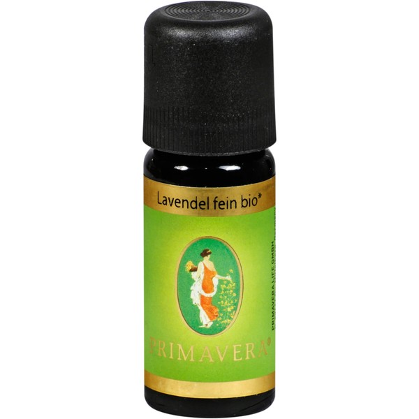 PRIMAVERA Lavendel fein bio 100 % naturreines ätherisches Öl, 10 ml ätherisches Öl