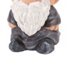 Garden Gnome Resin Structure Stable Bottom Retro Style Gnome Figurine
