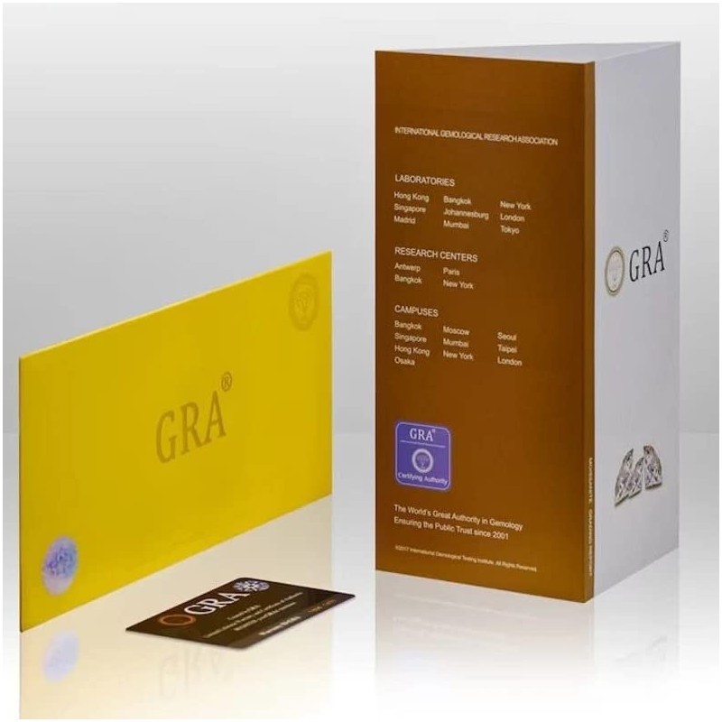 Moissanite Stud Earrings • 14K Gold Solid • Round Cut