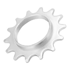 Laroal 16t Bike Freewheel Bike Sprocket Fixed Single Speed Cog Thread Ribg High Strength Steel Bicycle Flywheel Sprockets Parts For Fixed Gear Bike With Lock Ring