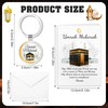 DPKOW Umrah Mubarak Gifts, Umrah Mubarak Card for Family, Kaaba