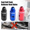 6AN Male Fuel Cell Tank Rollover Vent Valve Aluminum Fuel