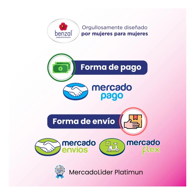 Jabón Íntimo Benzal Wash Flor De Jazmín 3 Pack