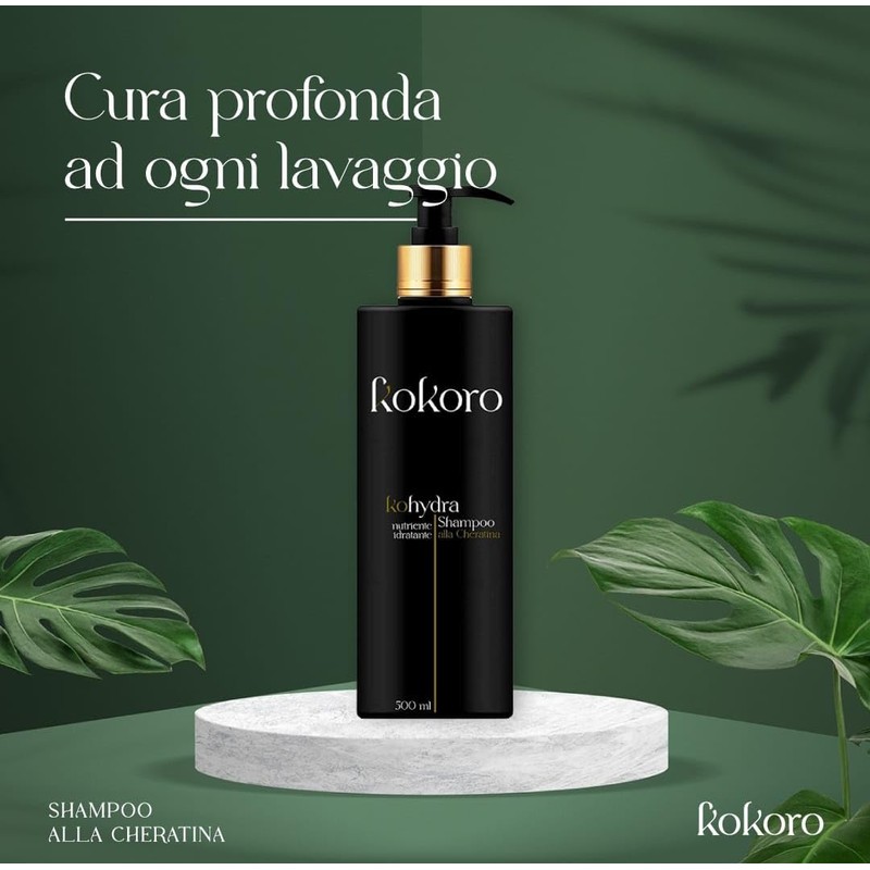 KOHydra Shampoo für häufige Anwendung, professionell, nährend und feuchtigkeitsspendend mit