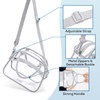 TOURIT Stadium Approved Clear Lunch Bag Transparent Bag with Adjustable