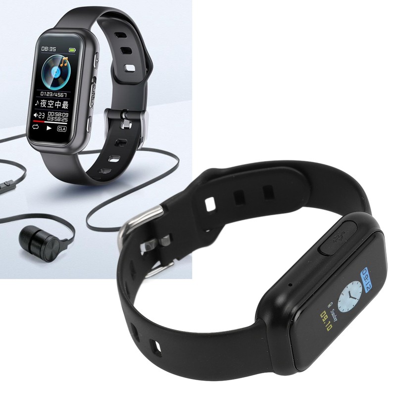 Voice Recorder Watch HD Noise Reduction MP3 Player File Encryption
