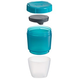 Trudeau Yogurt & Granola Container W/Ice Lid-Blue, Medium (38909326)