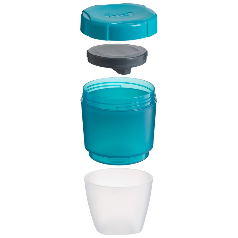 Trudeau Yogurt & Granola Container W/Ice Lid-Blue, Medium (38909326)