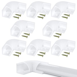 90 Degrees Connectors to Connect 2 Channels for V-Shape Led Aluminum Channel for (B07RDNMQL6 B07RKZQZG8 B07KR62KKT) (8PCS-for V)