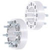 wellstorehere 2Pcs 2" 8x6.5 Hub Centric Wheel Spacers 9/16"x18 For