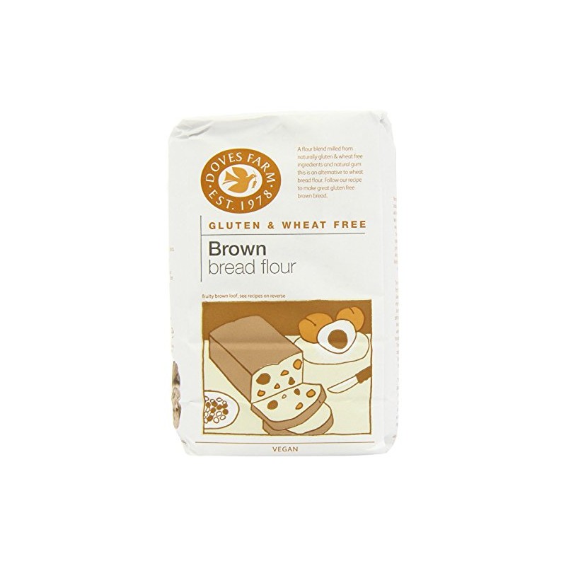 Doves Farm Gluten Free Brown Bread Flour 1 Kg