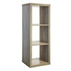 Juggernaut Storage 3-Cube Storage Organizer, Natural Oak