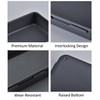 8PCS Plastic Interlocking Drawer Organizer, 3 Sizes Versatile Desk Drawer