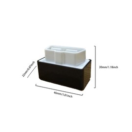 OBD2 Professional Bluetooth Scan Tool and Code Reader, Mini Bluetooth OBD II Scanner Auto Check Engine Light Code Reader Car OBD Diagnostic Scan Tool for Android and iOS