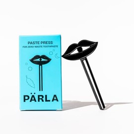 PÄRLA Paste Press Metal Tube Squeezer Key – Plastic-Free Aluminum Toothpaste Tube Squeezer Tool & Heavy-Duty Metal Toothpaste Roller Squeezer, Sustainable Tube Ringer & Tube Key Squeezer Tool