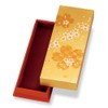 Mitani M17298-0 Yamanaka Lacquerware Storage Box, Gold, 8.3 inches (21