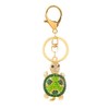 Cute Mini Turtle Sparkling Charm Blingbling Keychain Crystal Rhinestones Pendant